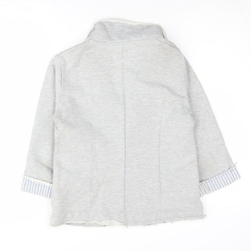 SoulCal & Co Women's Grey Blazer, Size 14, Casual Autumn Wear