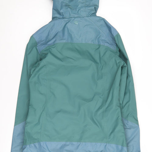 Mountain Warehouse Women's Green Waterproof Jacket, Size 8