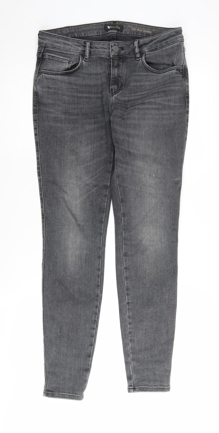 Massimo Dutti Women's Grey Skinny Jeans, Size 12, Excellent