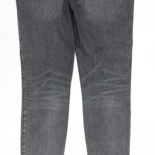 Massimo Dutti Women's Grey Skinny Jeans, Size 12, Excellent