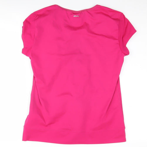 Adidas Women's Pink Short Sleeve T-Shirt M