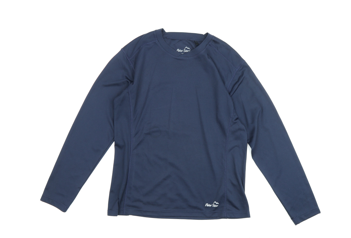 Peter Storm Men's Blue Long Sleeve Activewear T-Shirt Size 14