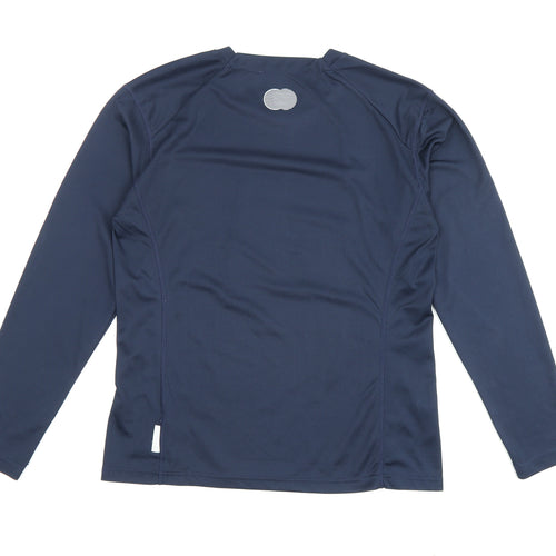 Peter Storm Men's Blue Long Sleeve Activewear T-Shirt Size 14