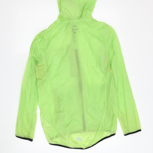 Slazenger Women's Green Windbreaker Jacket Size S
