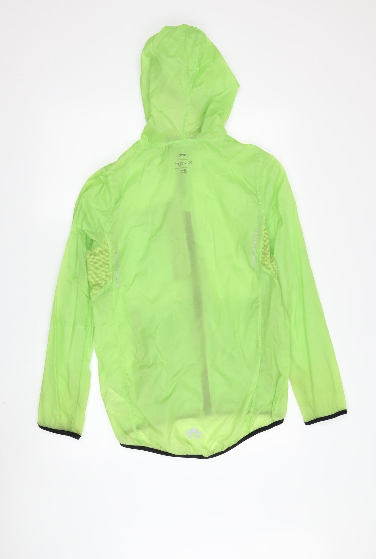 Slazenger Women's Green Windbreaker Jacket Size S