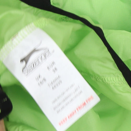 Slazenger Women's Green Windbreaker Jacket Size S