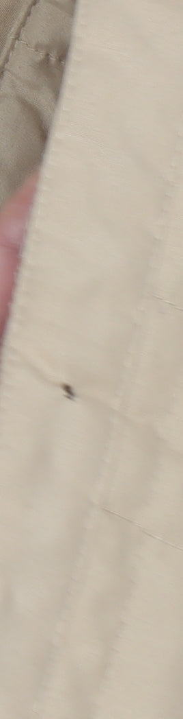 Damart Women's Beige Quilted Jacket M Casual