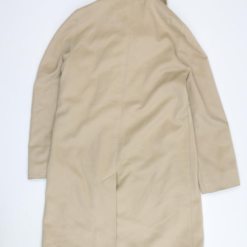 i BLUES Women's Beige Wool Overcoat Size 40