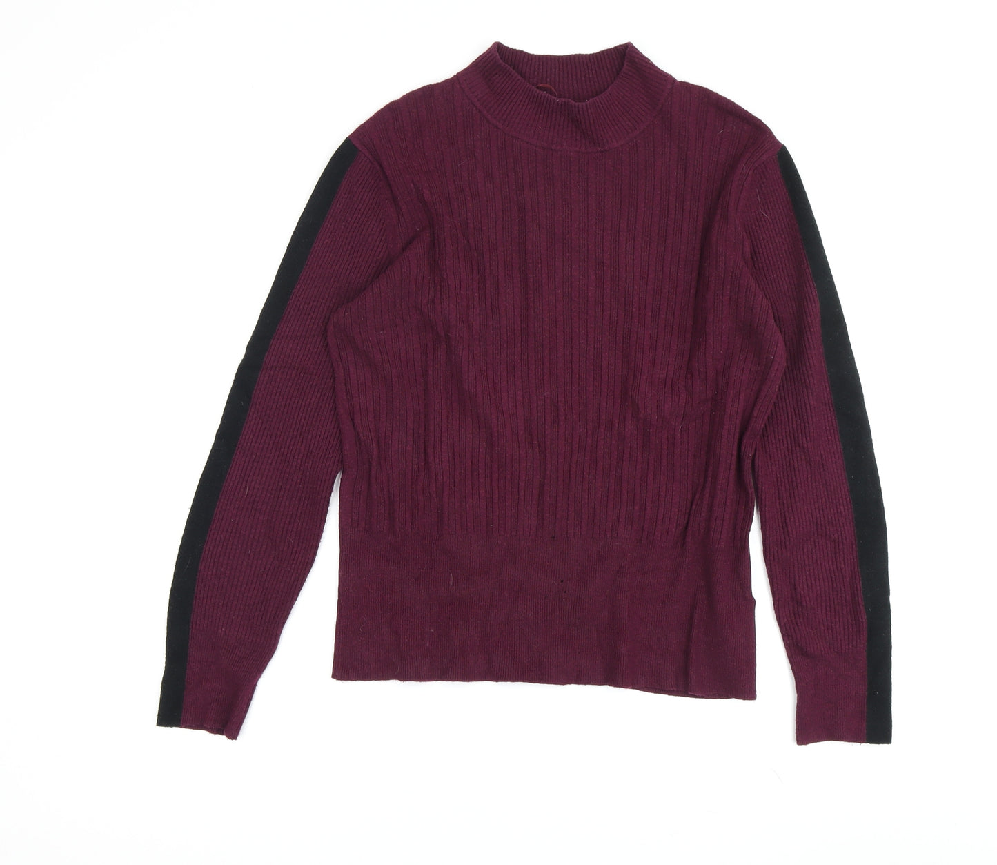 Marks and Spencer Women's Purple Pullover Jumper