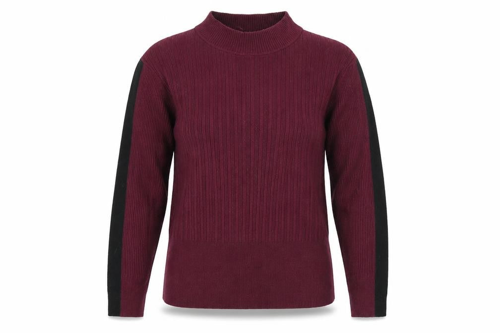 Front view of Marks & Spencer Women's Purple jumper