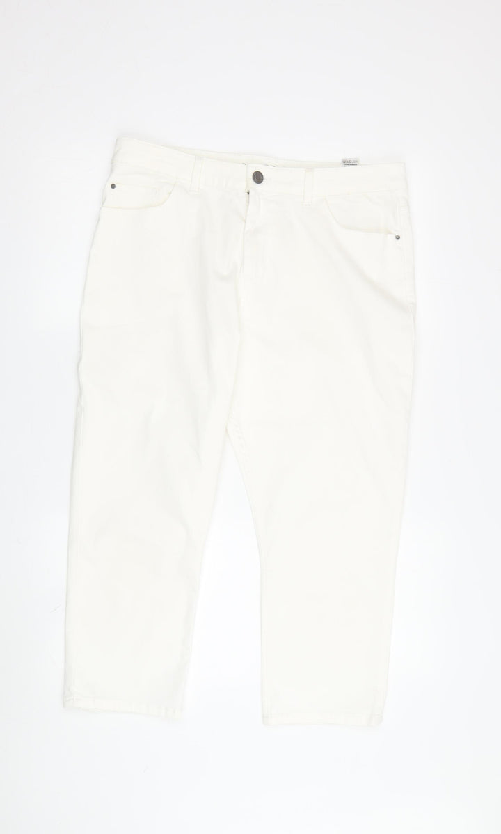 Marks and Spencer Women's White Skinny Jeans Size 14