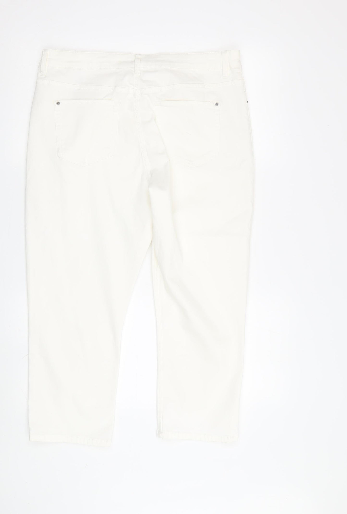 Marks and Spencer Women's White Skinny Jeans Size 14