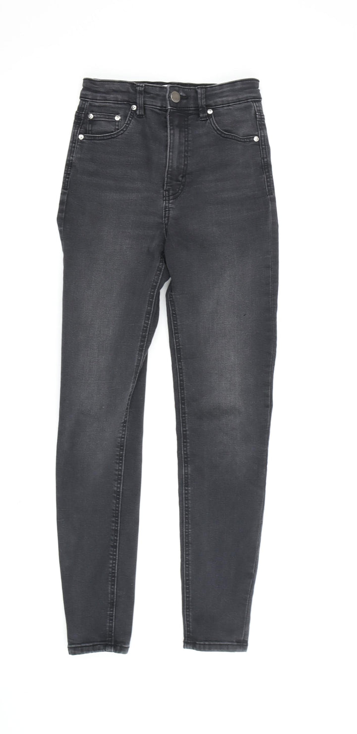 Pull&Bear Girls Black Skinny Jeans Size 12