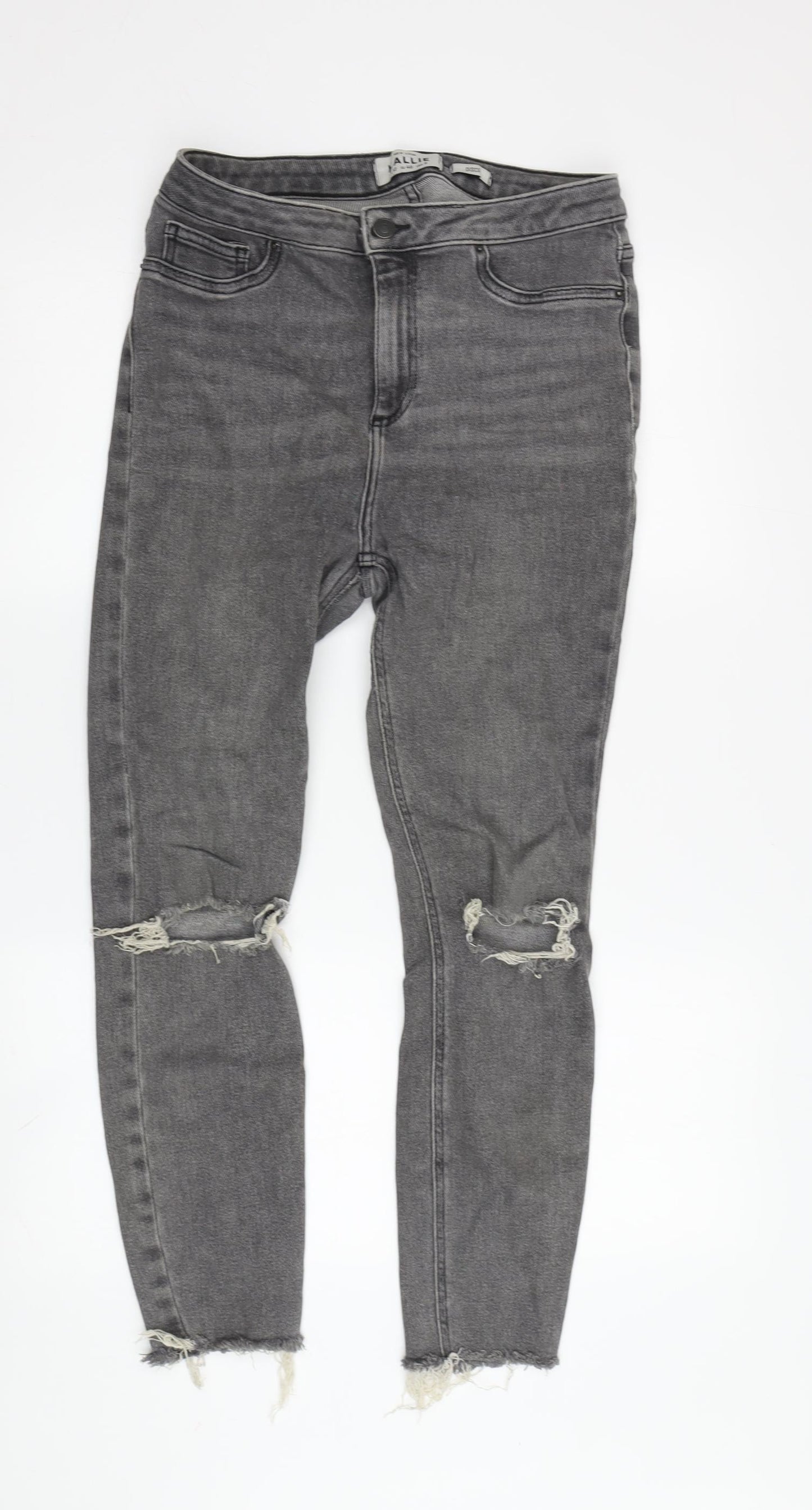 New Look Women’s Grey Skinny Jeans Size 12