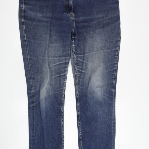 Maine Women's Blue Straight Jeans Size 16