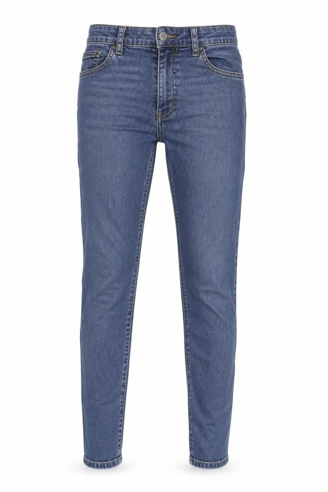 Front view of New Look Women's Blue Skinny Jeans, size 6