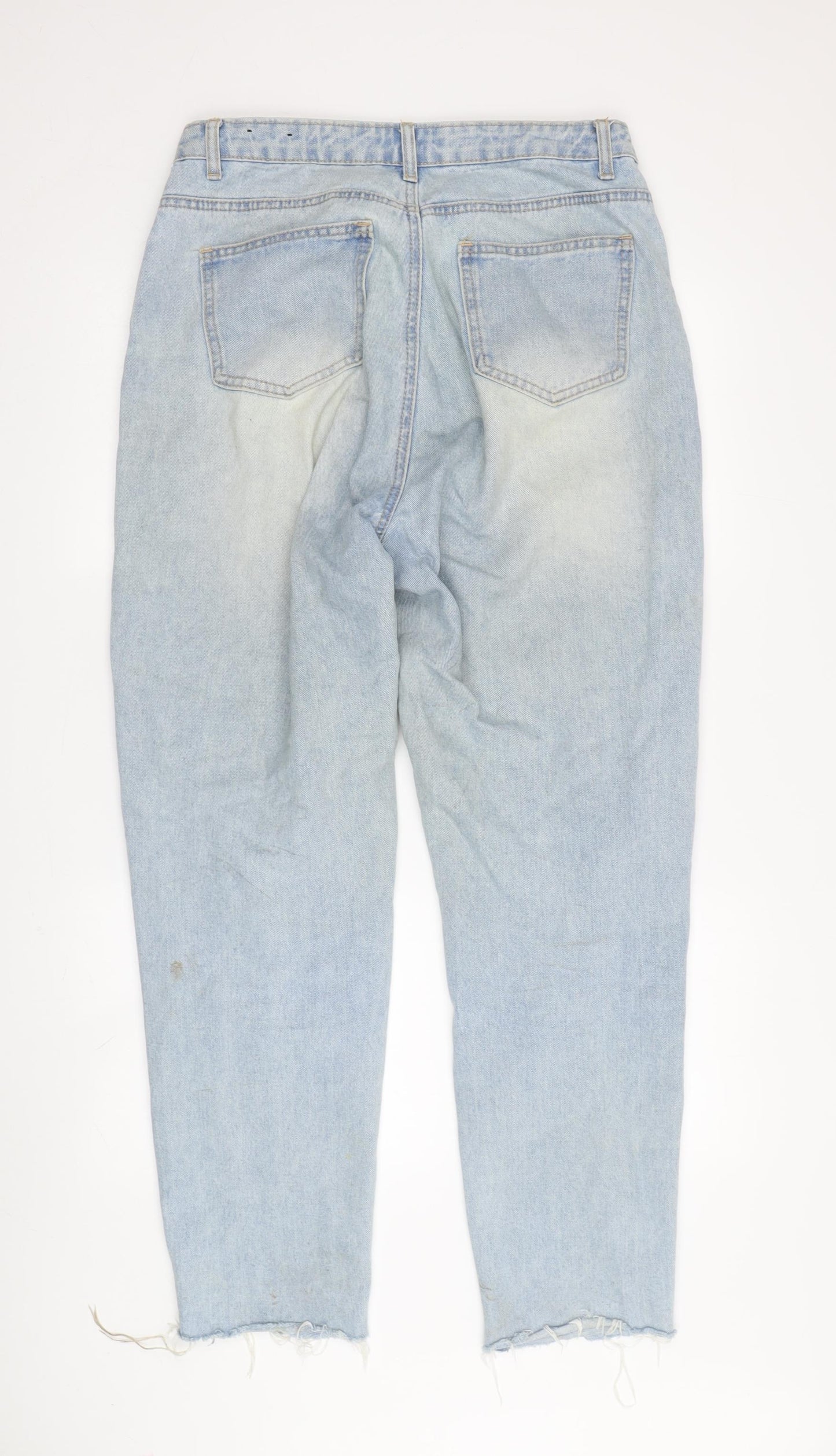 Riot Women's Blue Mom Jeans, Size 12, High Rise