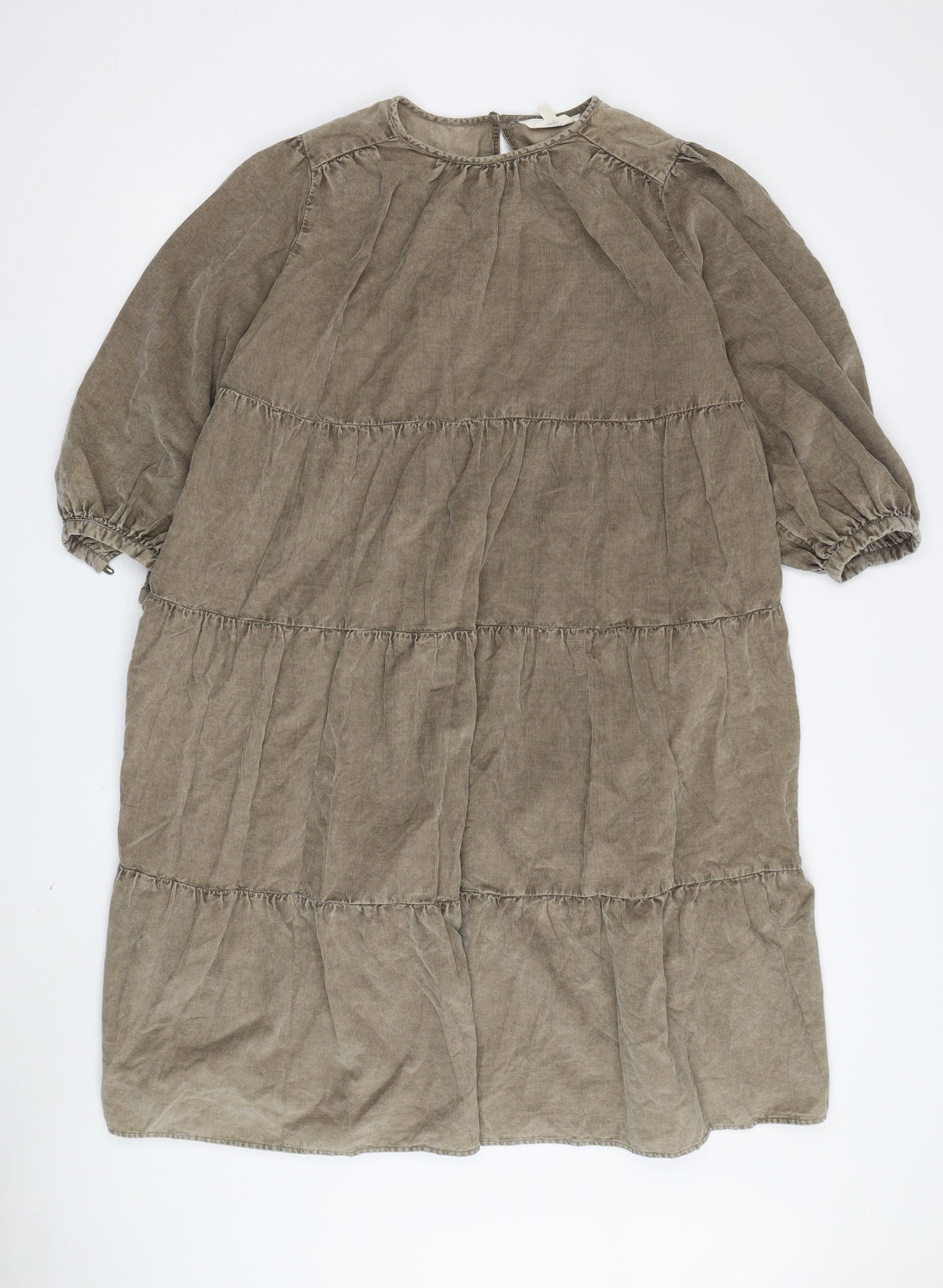Per Una Women's Brown Shift Dress Size 12
