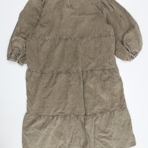 Per Una Women's Brown Shift Dress Size 12