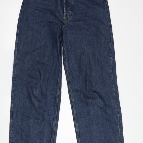 Zara Men's Blue Straight Leg Jeans Size 38