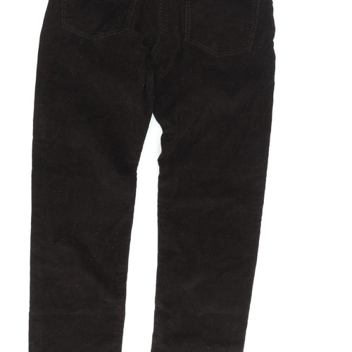 J.Crew Men's Black Slim Fit Corduroy Trousers - Size 28