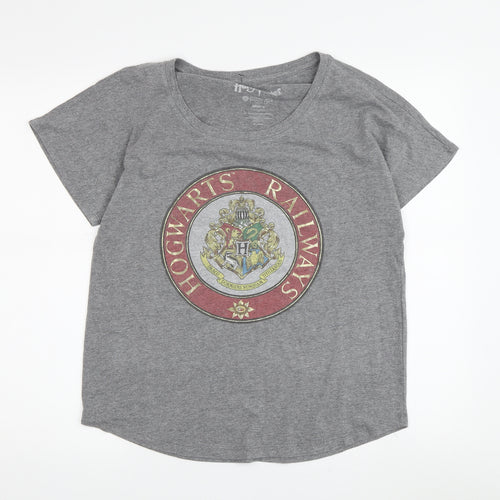 Warner Bros Unisex Grey Harry Potter T-Shirt M