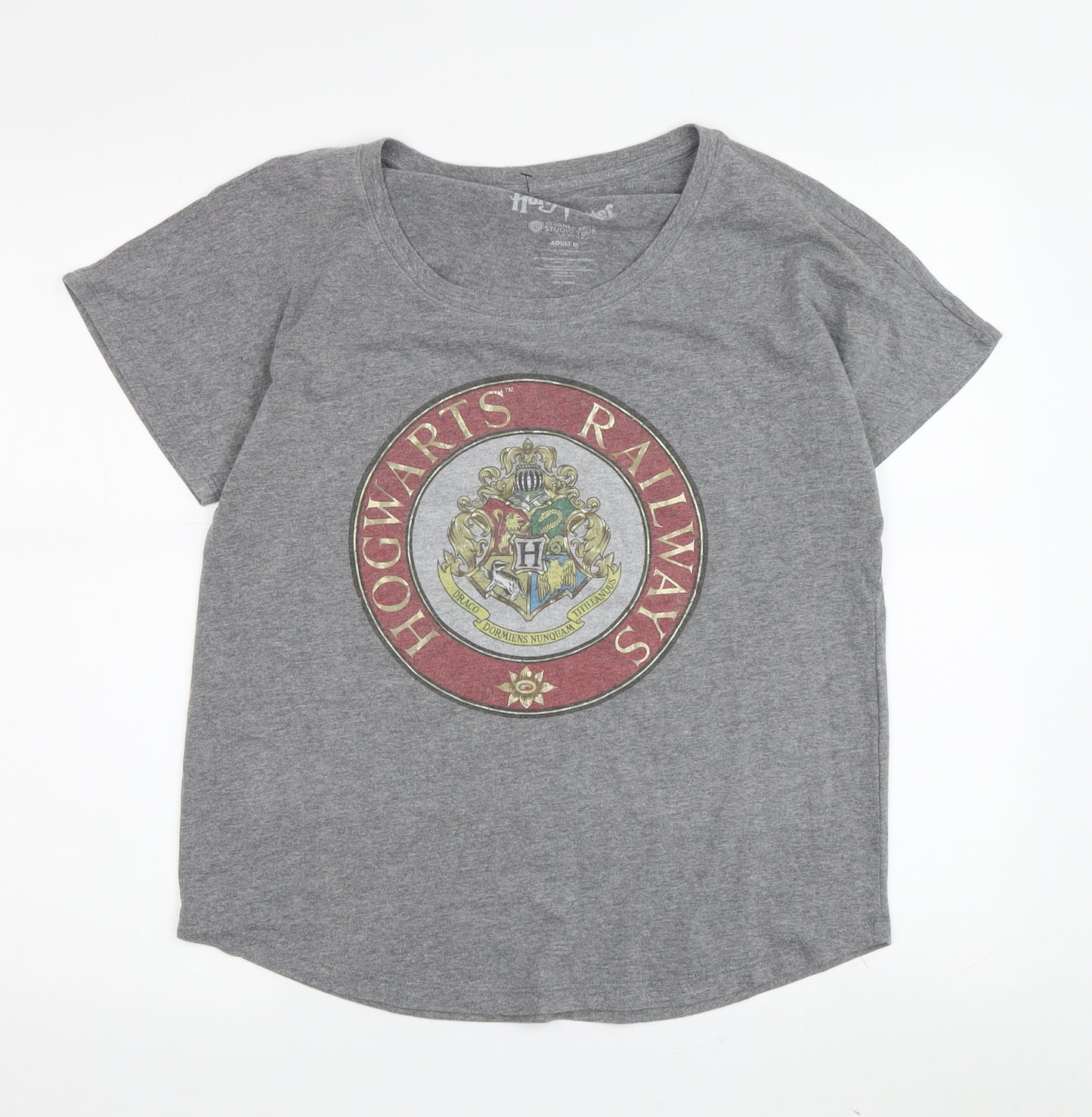 Warner Bros Unisex Grey Harry Potter T-Shirt M