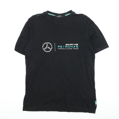 Sandon Men's Black Formula One Team T-Shirt - S