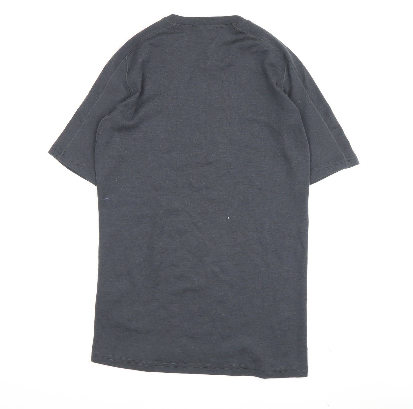North Ridge Men's Grey Merino Wool S T-Shirt