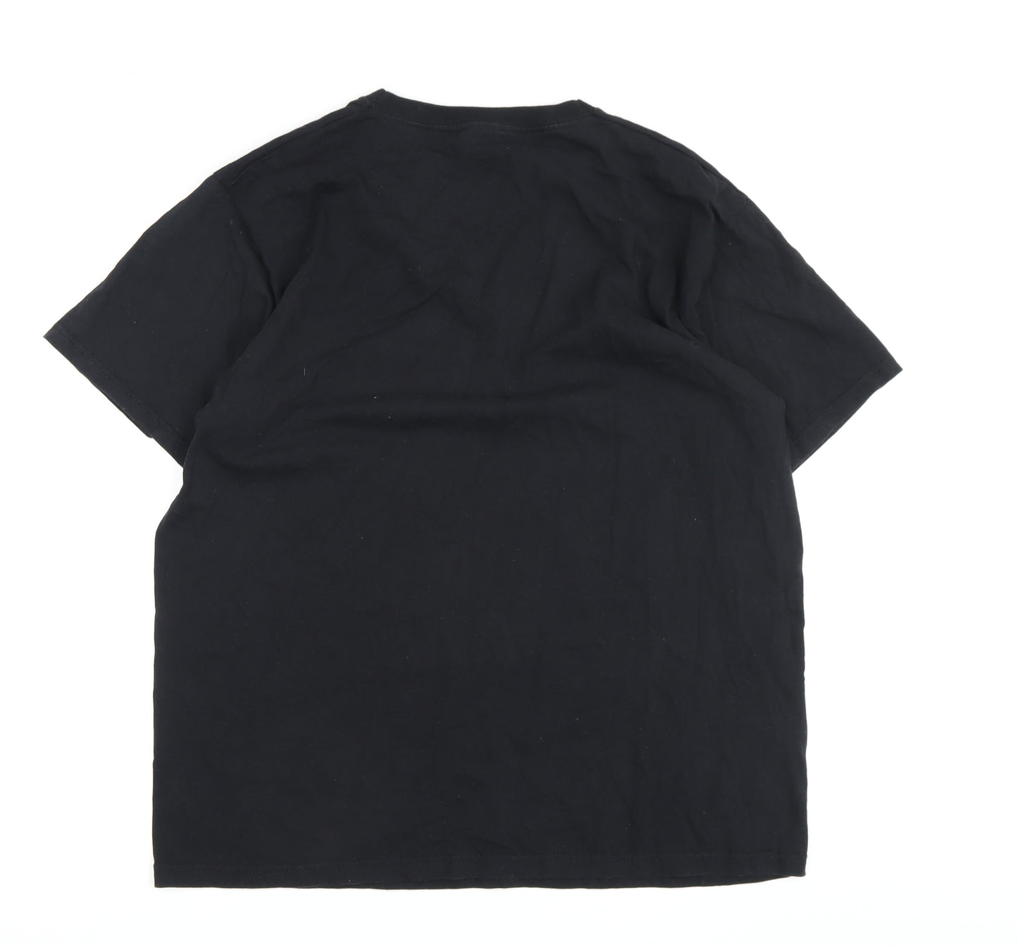 Marvel Universe Black L T-Shirt, Men's Stark Industries Design