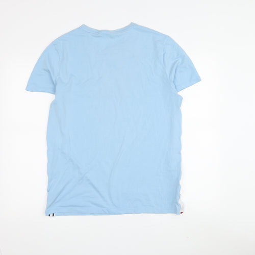 Tommy Sport Men's Blue Logo T-Shirt M