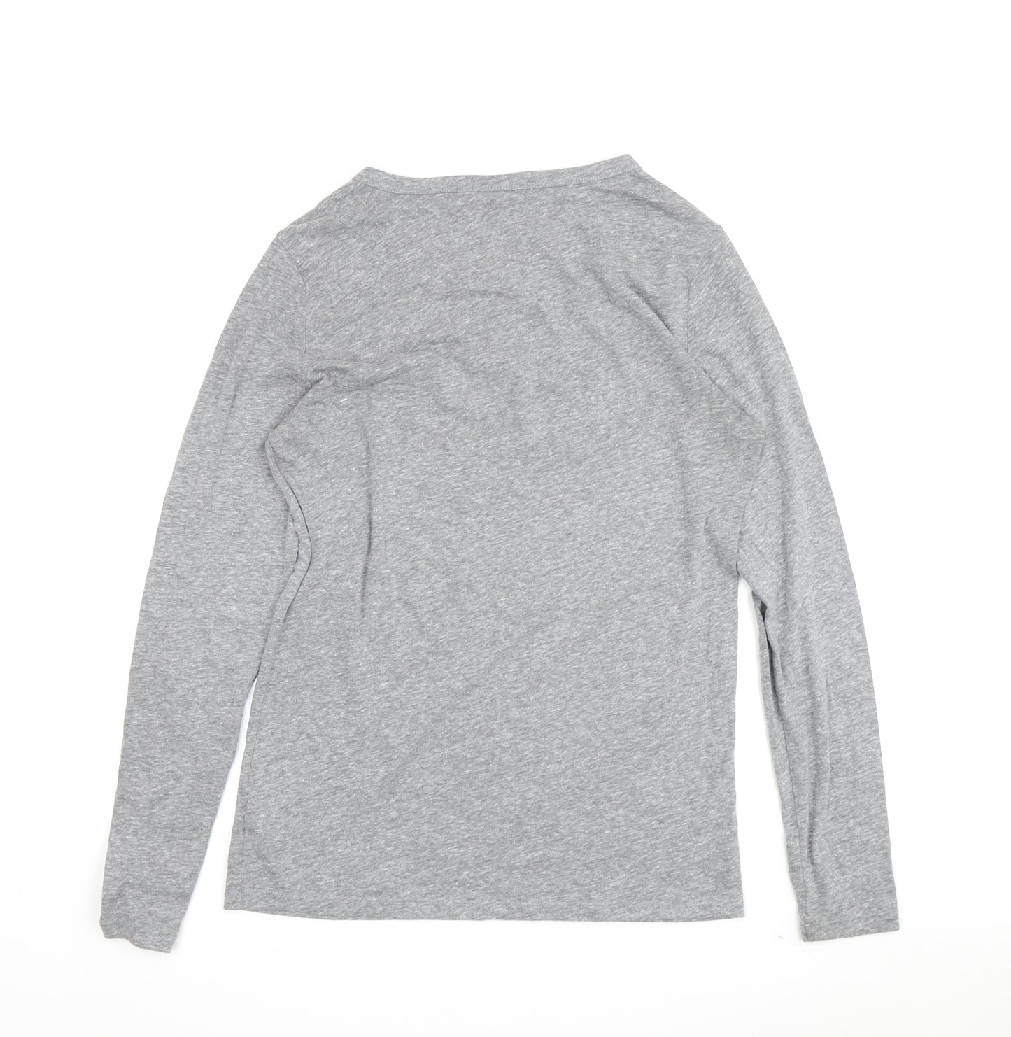 Gap Womens Grey Crew Neck T-Shirt M Casual Basic