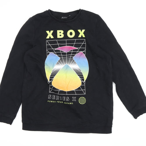 Xbox Boys Black Sweatshirt Pullover 14-15 Years Graphic