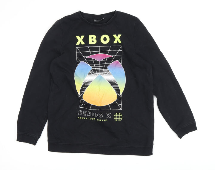 Xbox Boys Black Sweatshirt Pullover 14-15 Years Graphic