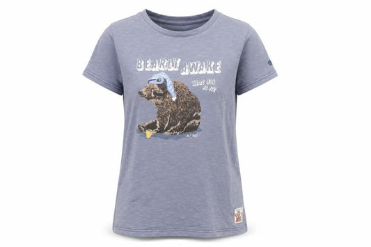 Fat Face Girls Blue Bear Pyjama Top 11-12 Years