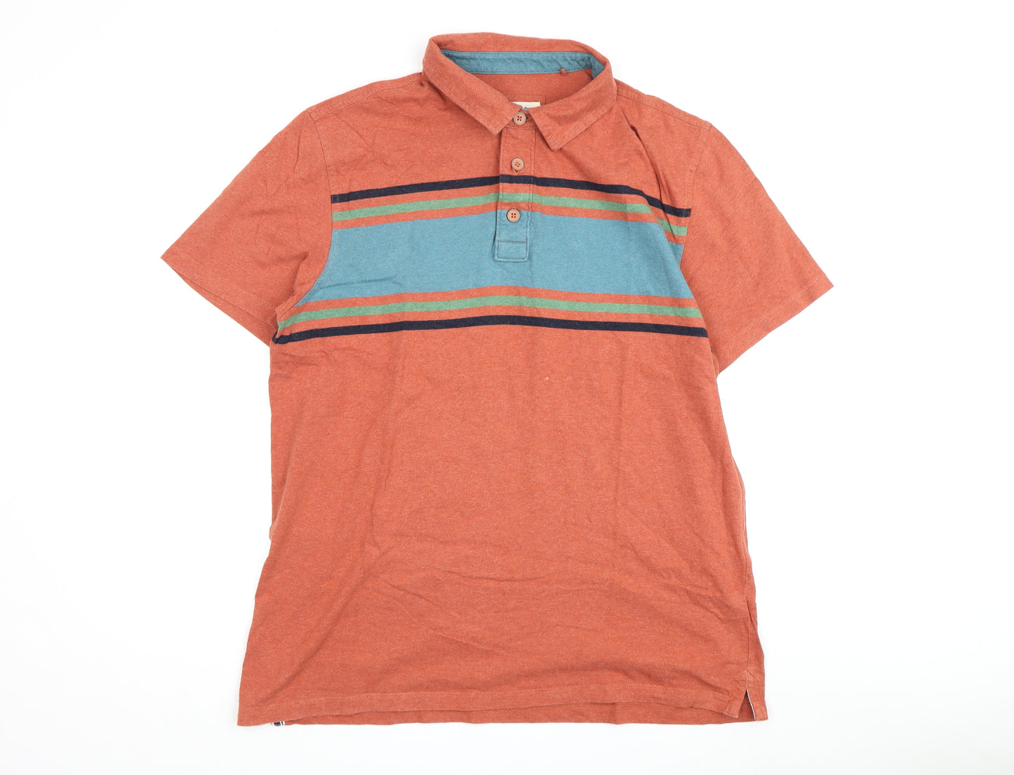 Fat Face XL Men's Multicoloured Striped Polo Shirt