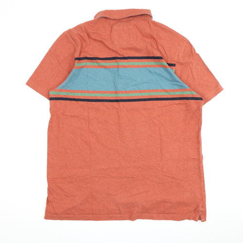Fat Face XL Men's Multicoloured Striped Polo Shirt