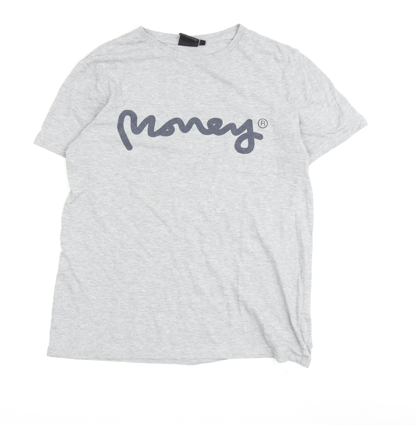 Money Boys Grey Logo T-Shirt 15-16 Years Regular Fit