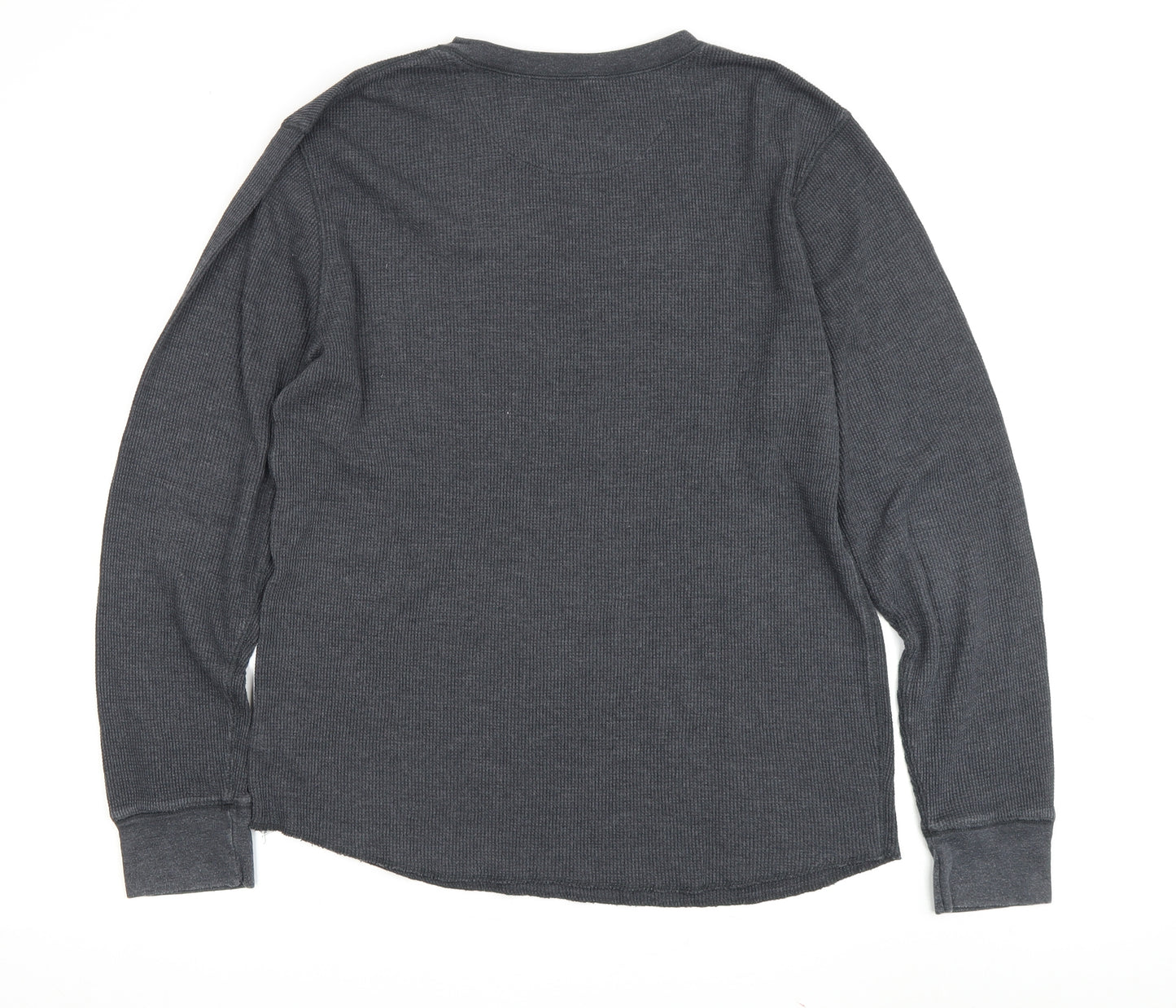 Gap Men’s Grey Long Sleeve Crew Neck T-Shirt XL