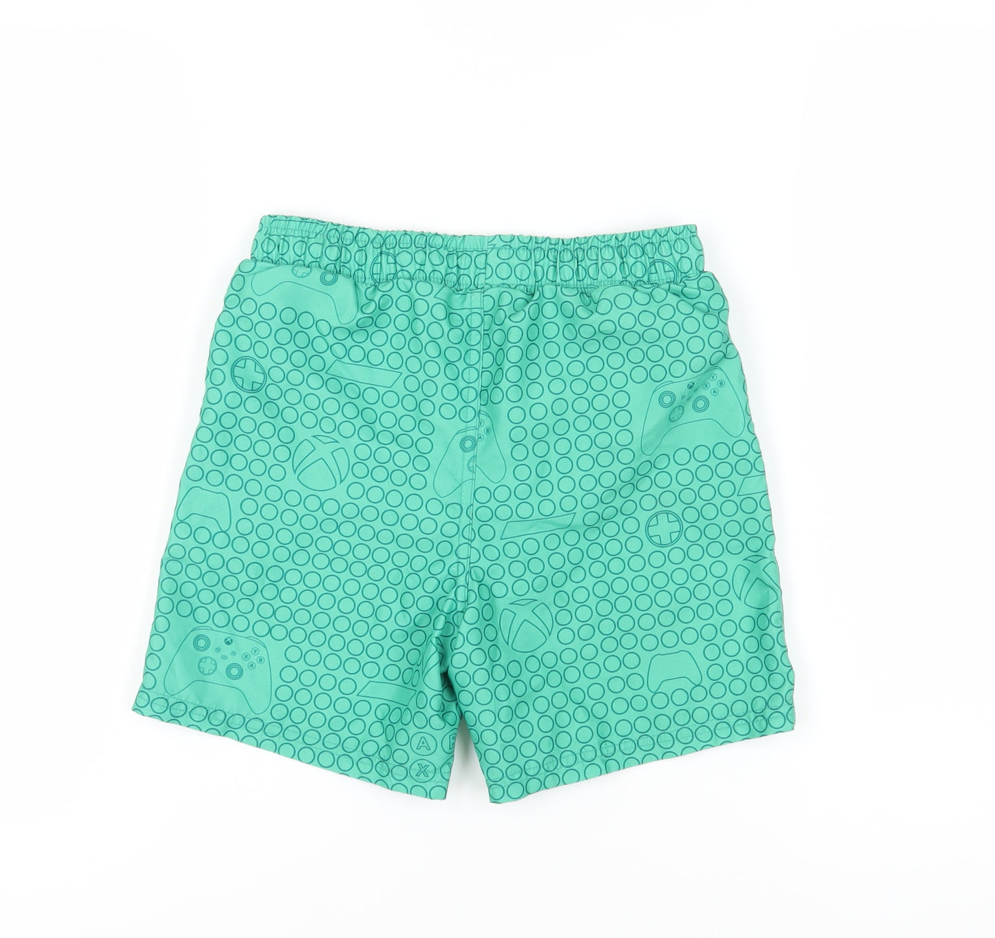 Xbox Boys Green Athletic Shorts 9-10 Years Gaming