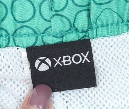 Xbox Boys Green Athletic Shorts 9-10 Years Gaming