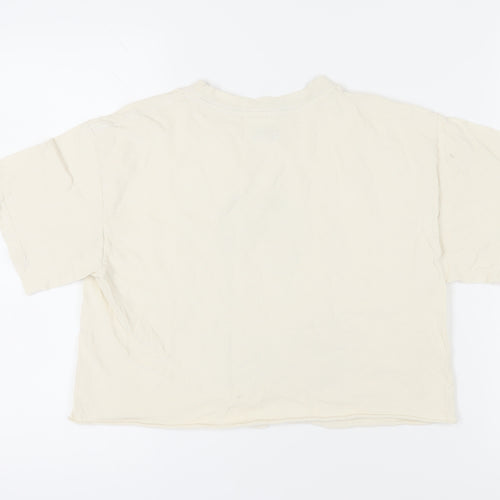 Bowie Unisex Beige T-Shirt, M, Retro Music Style