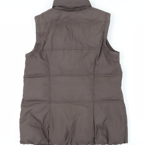 Gap Maternity Brown Down Waistcoat Women S