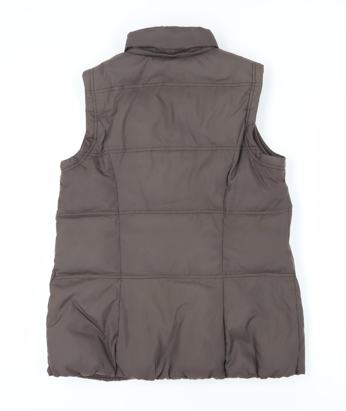 Gap Maternity Brown Down Waistcoat Women S