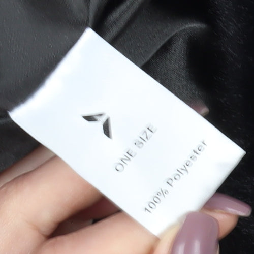 Ruve Black Faux Fur Motorcycle Jacket Women