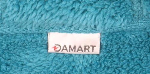 Damart Women's Blue Hooded Fleece Jacket Size 22