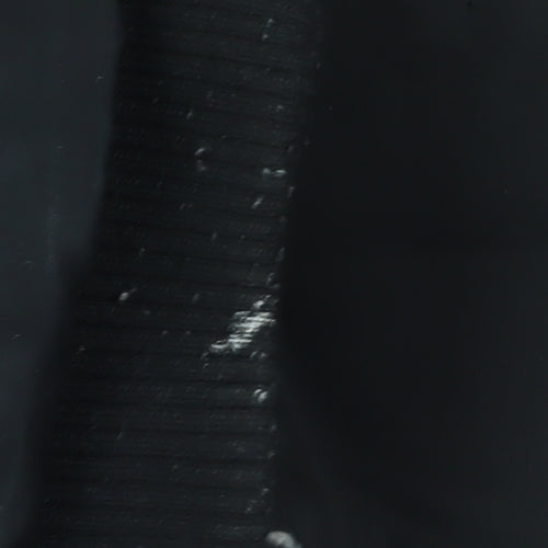 Topshop Women's Black Petite Puffer Jacket Size 8