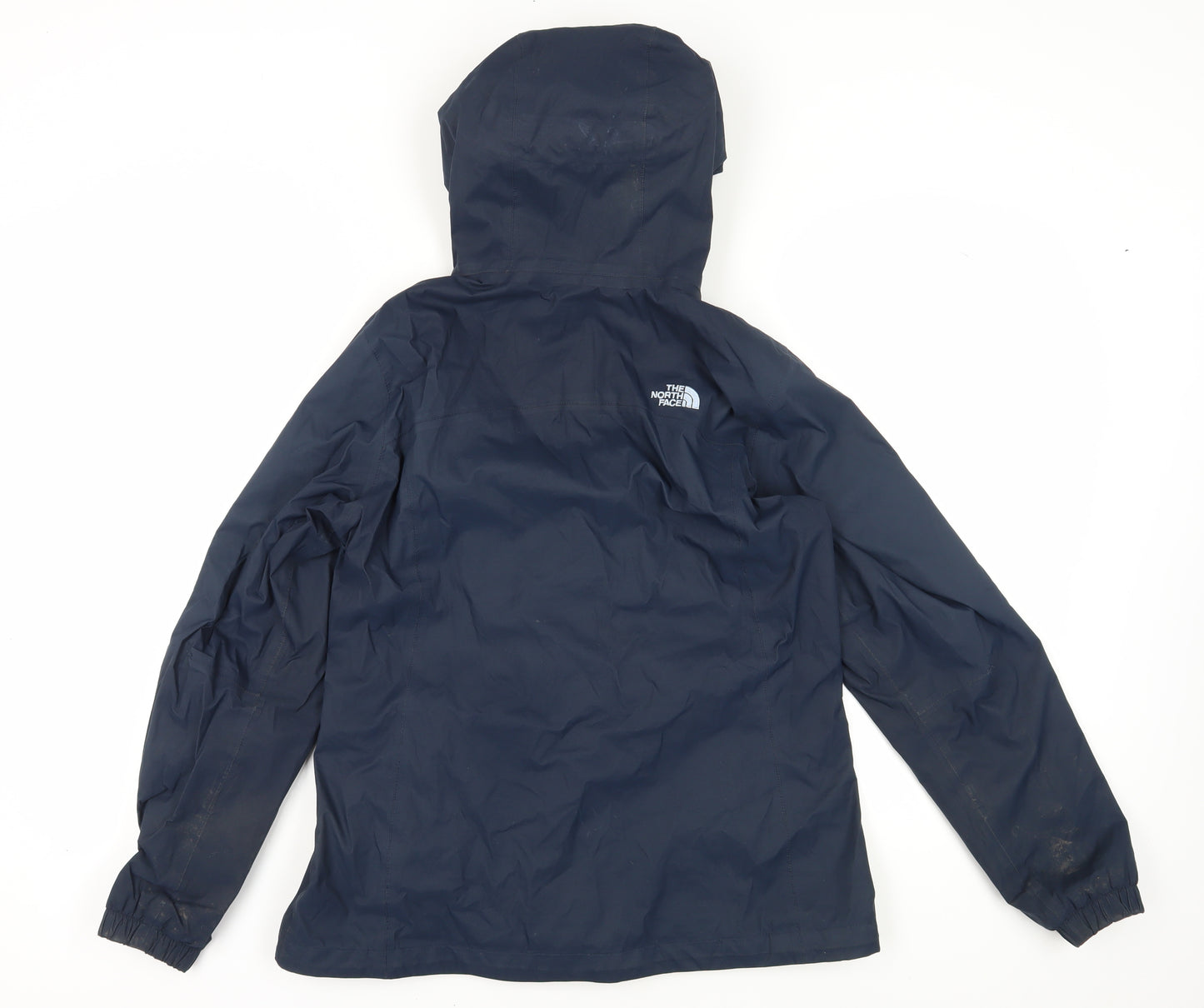 The North Face Women's Blue Rain Coat Jacket L