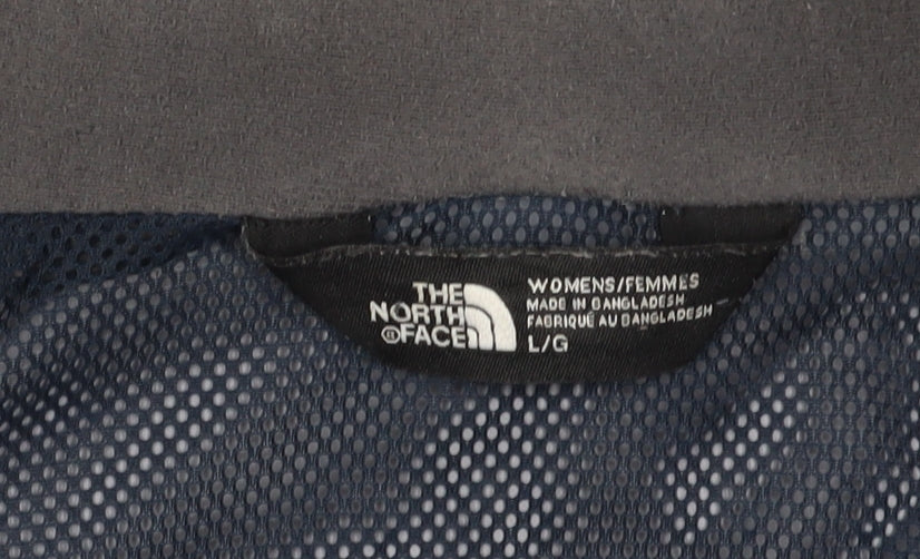 The North Face Women's Blue Rain Coat Jacket L