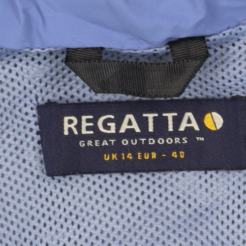 Regatta Women's Blue Parka Jacket Size 14